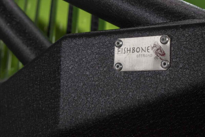 Jeep Wrangler JL Front Bumper - Fishbone Offroad - Mid-Width Winch - Black - `18-`27